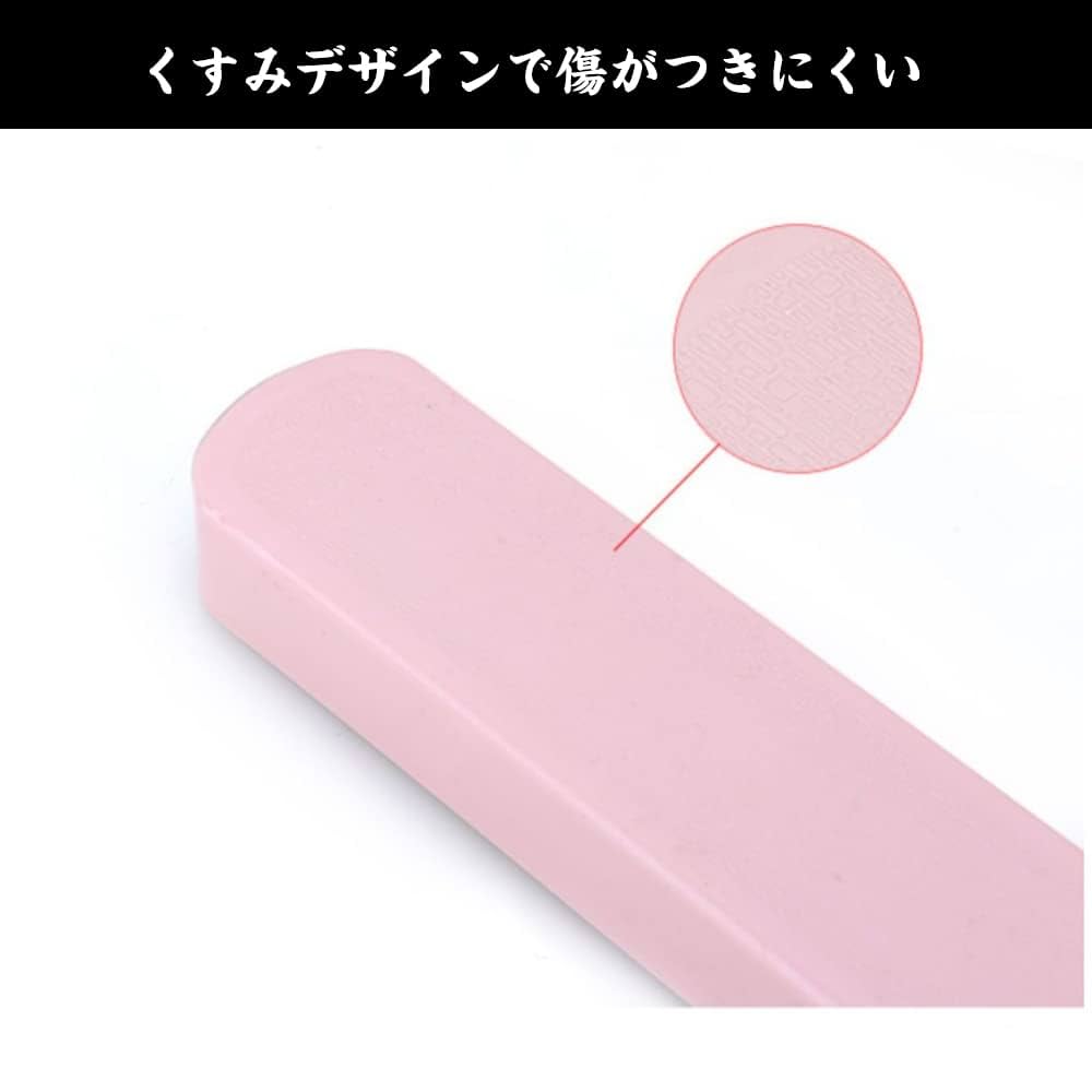 青ピンク　お箸セット Amazon | 箸 スプーン コンビセット 2点 ケース付き 箸スプーン